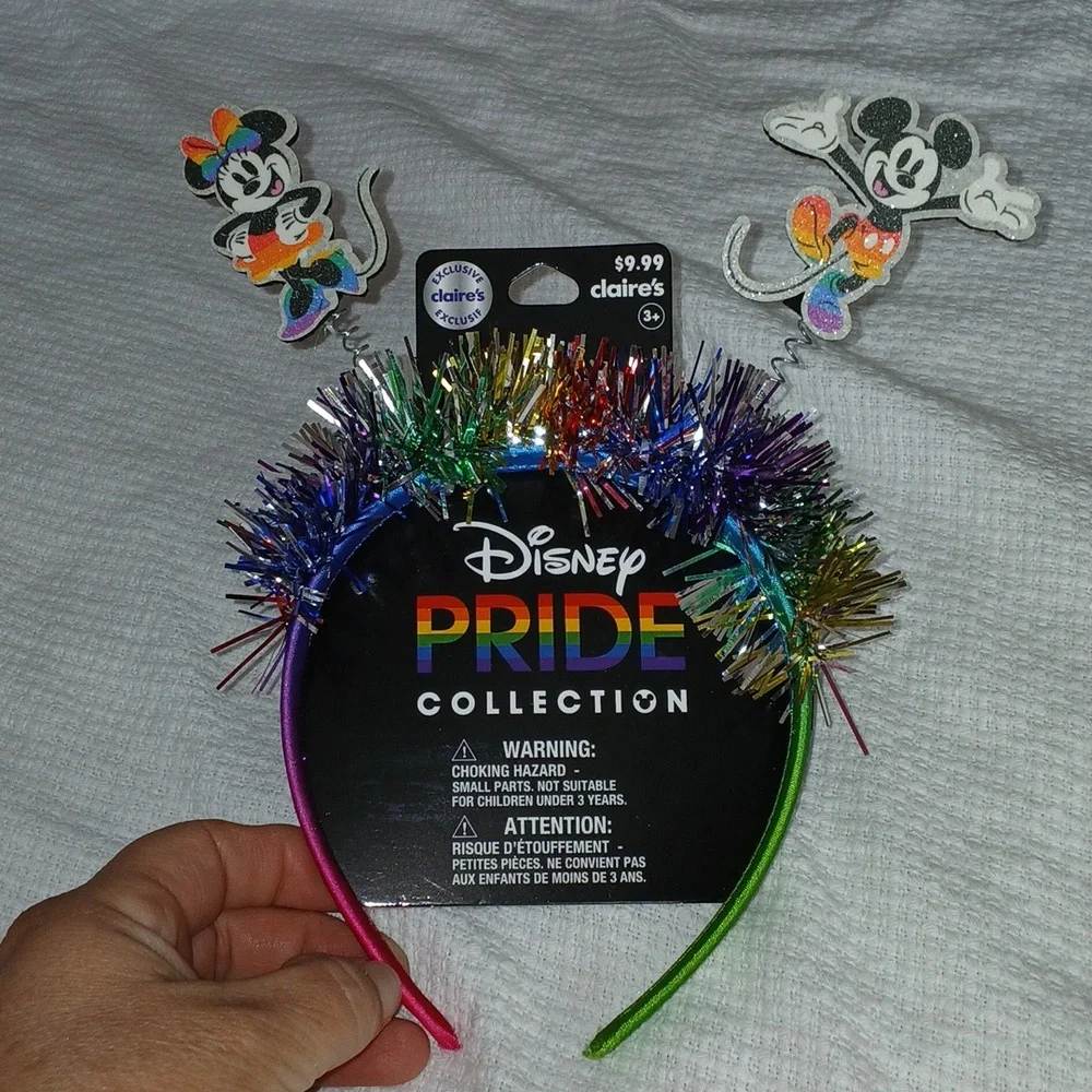 Disney Pride Collection Headbands Lot